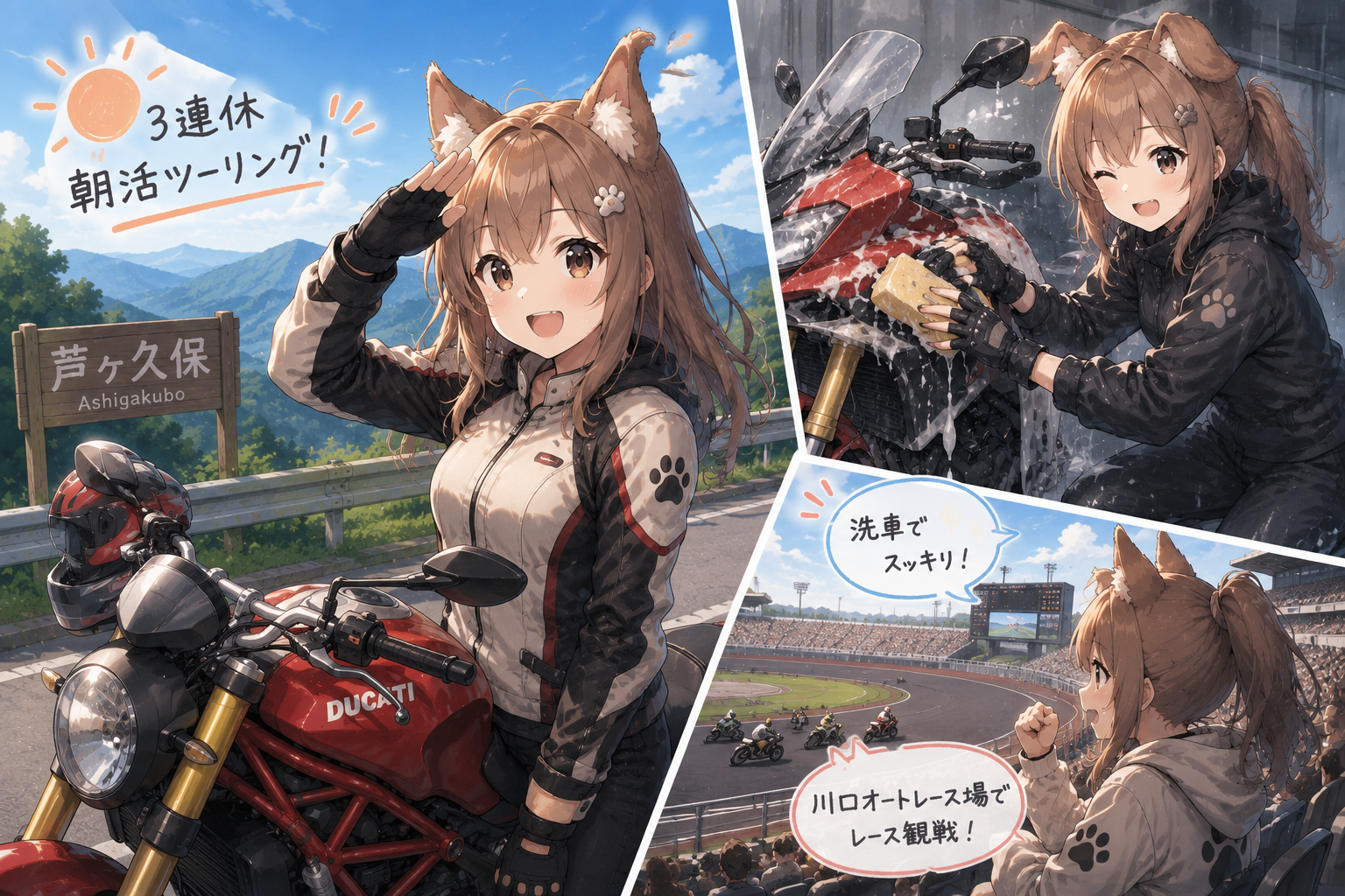 朝活と洗車