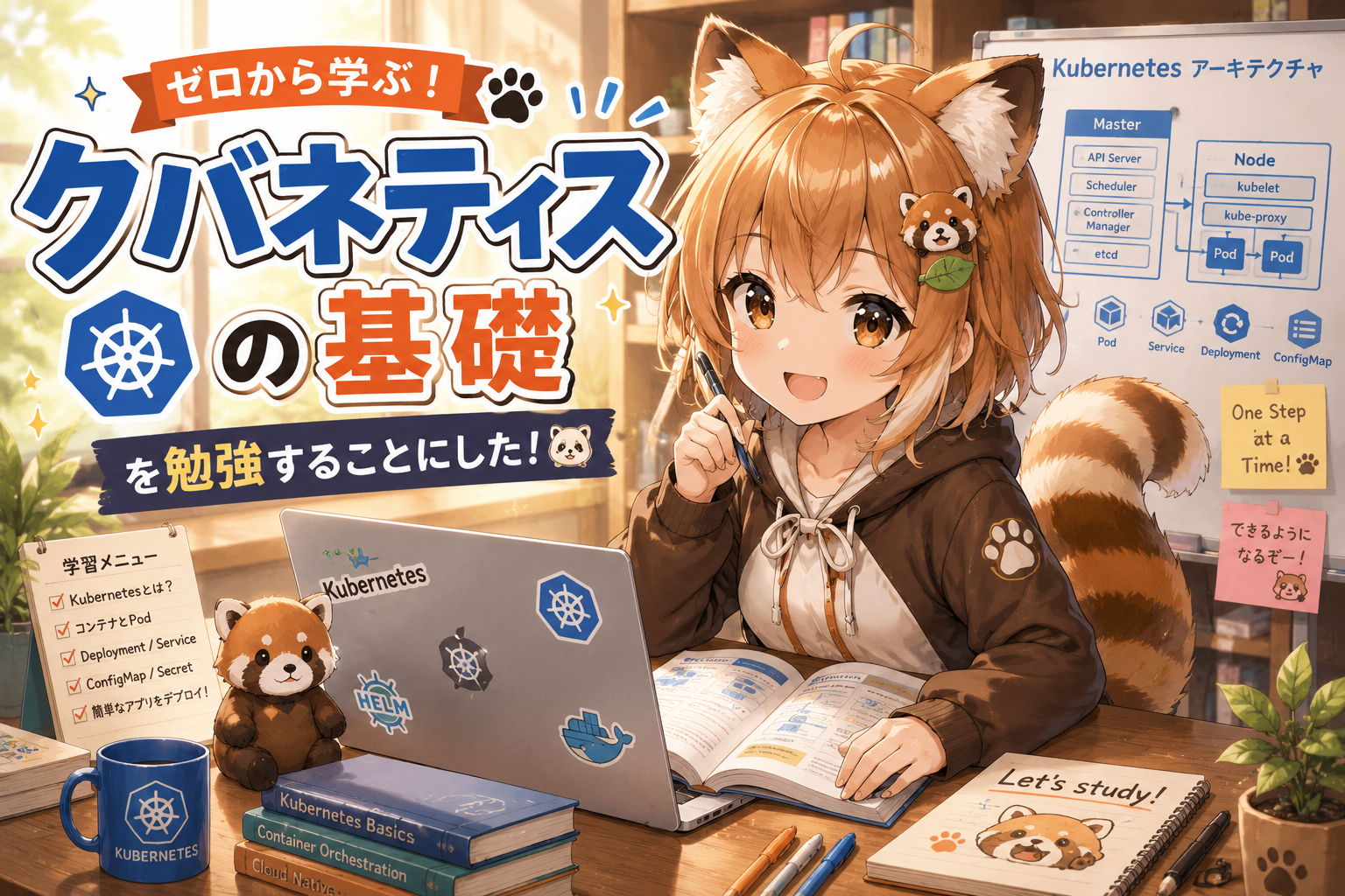 You are currently viewing k8s(クバネティス)を触ってみる その1:環境構築〜nginx初期ページ表示まで